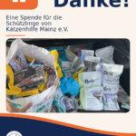 Danke für die Spende!