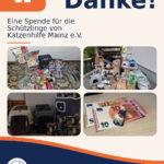 Danke für die zahlreichen Spenden